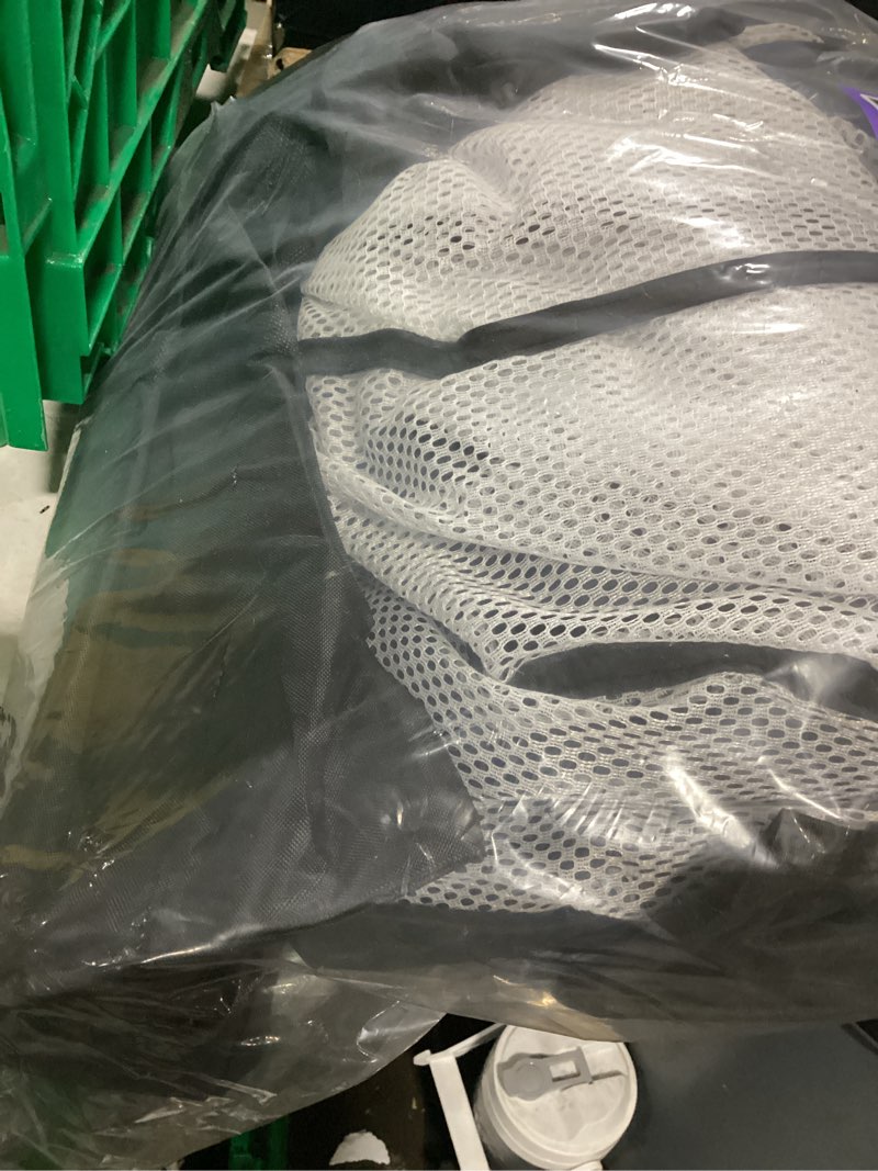 Condition photo showing Good Condition for golf net: 10 x 7ft practice net with mat for chipping, swing, driving practice, nets for backyard, indoor & outdoor use, ideal golf accessories gifts for men, women, dad, husbands, and golfers. 10x7ft