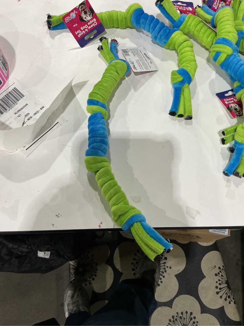 Condition photo showing New/Like New for My Pet & Me – 4-Knot Rope Dog Toy (21.6 Inch) – Durable Chew & Tug Toy for Medium & Large Dogs – Great for Tug of War, Dental Health, and Active Playtime 4-Knot Dog Rope Toy 21.6 Inch