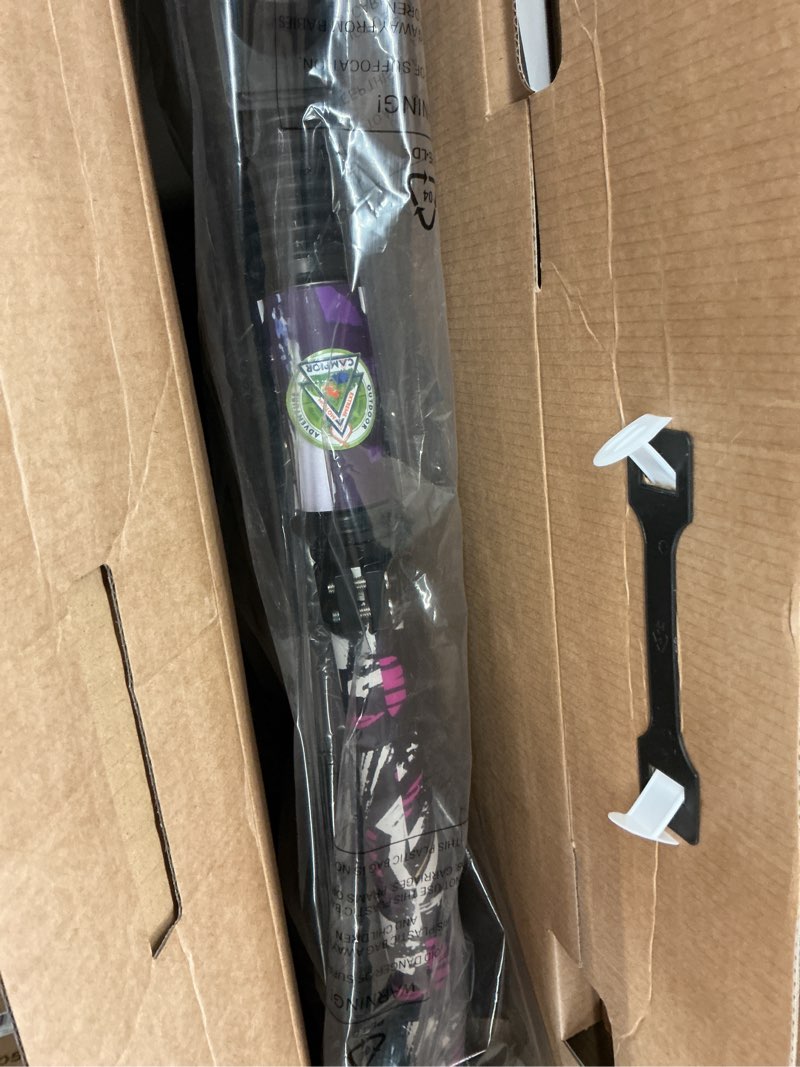 Condition photo showing Good Condition for campior kick scooter for ages 6+, for kids, teens, and adults, max load 240 lbs, foldable, 8-inch big wheels for kids and adults, with kickstand, 3 adjustable levels, child safety approved, purple