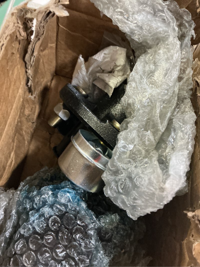 Condition photo showing As Is for ozisens 2 sets pre-iubricated trailer hub kits 4 on 4'' for 2000 lbs 1'' bt8 straight spindle, pre-a