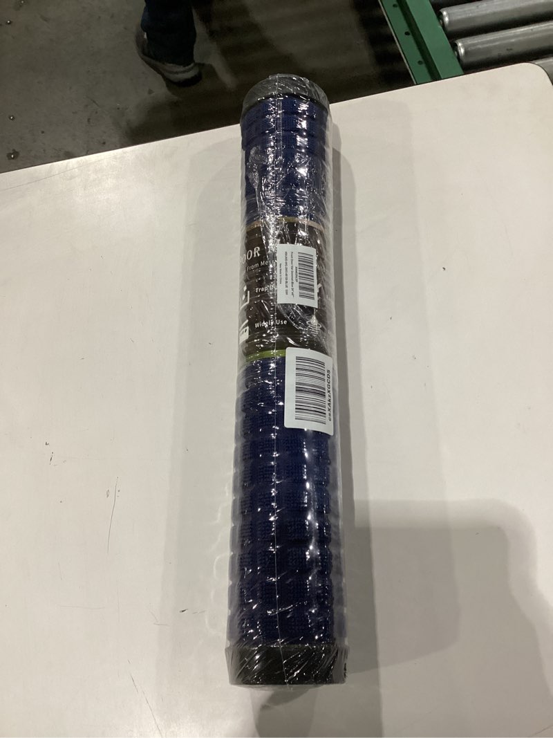 Front door mat blue 24” x 47”