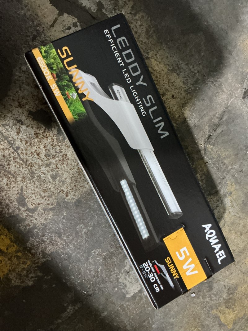 Condition photo showing New/Like New for Aquael Leddy Slim Sunny Premium Aquarium Light White  5W 8 -11.75