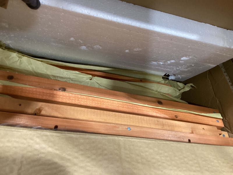 Condition photo showing Good Condition for trixie natura outdoor rabbit hutch with run - small elevated rabbit cage with non-slip ramp - small animal house with large playpen, hinged roof & pull-out tray - in natural extra-small rabbit hutch