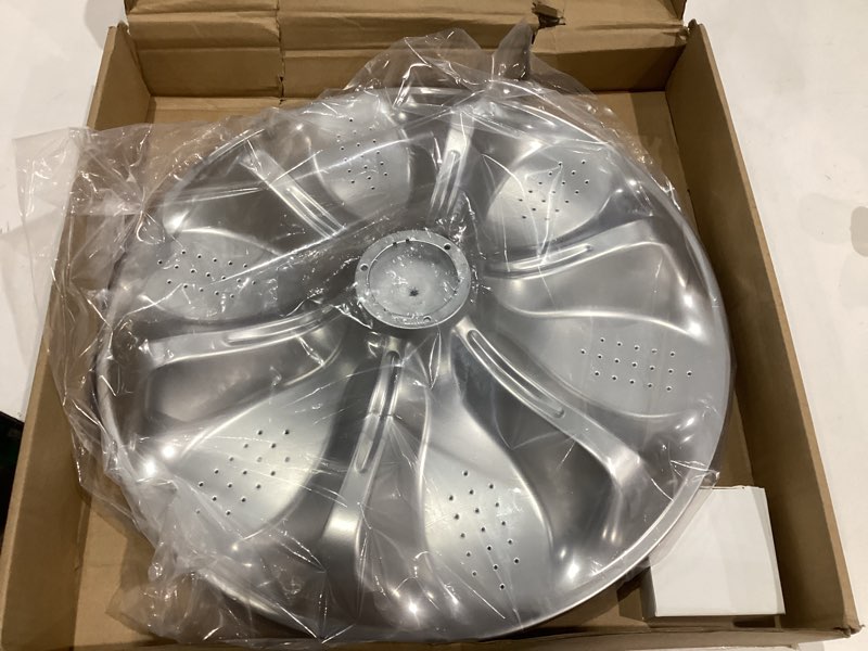 Condition photo showing New/Like New for AGZ72909711 Agitator Plate With 5006EA3009B Washer Pulsator Cap Compatible with LG kenmore Sears Washer Replaces AGZ72909702 AGZ72909706 AP6800730 4873462 Compatible with ?WT1501CW WT5270CW WT4870CW