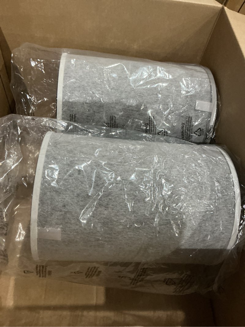 Condition photo showing As Is for 2 pack hp302 hp201 filter replacement compatible with shark hp302 hp301 hp201 hp202 hp200 ap1000 hp232 hc501 502 max clean sense iq air puri-fier filter?part #he2fkbas, he2fkbasmb hp201 filter-2 pack