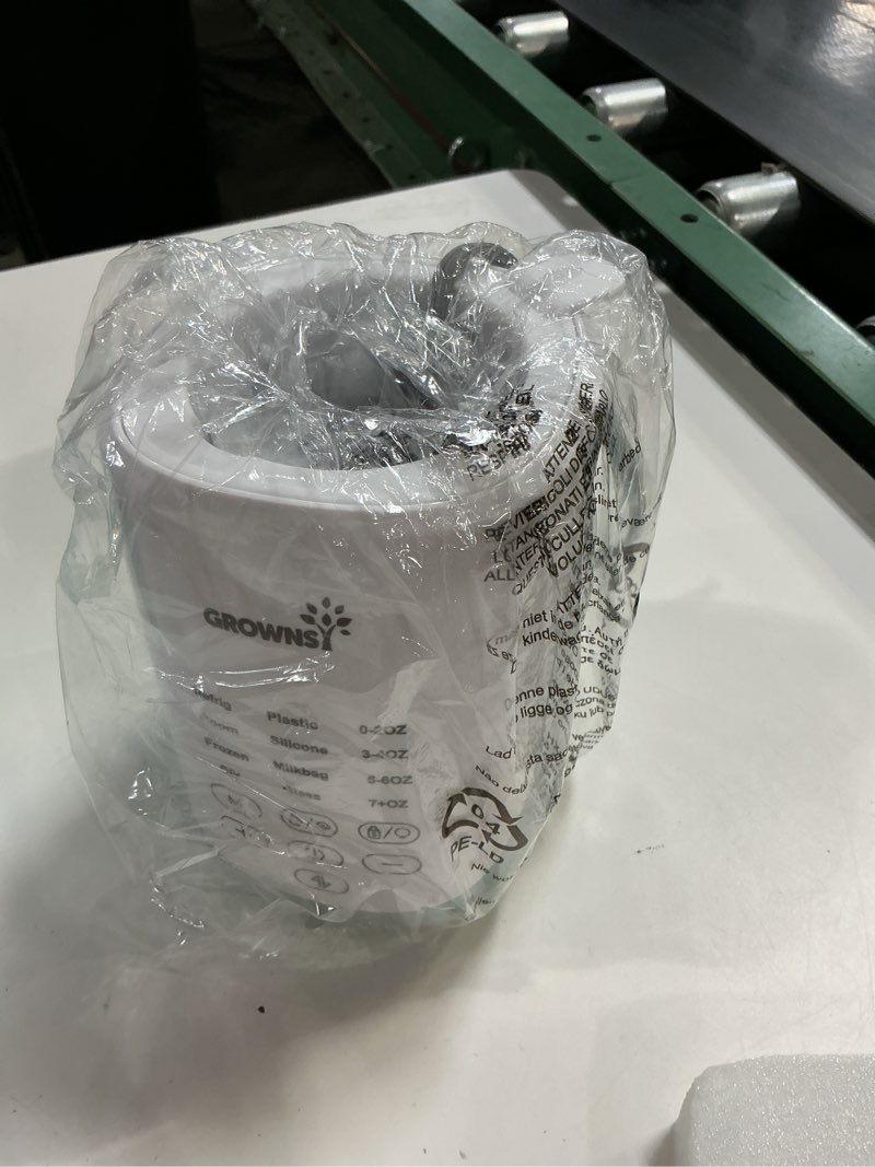 Condition photo showing Good Condition for grownsy auto-lift nutri bottle warmer for breastmilk & formula, green | fast even heat, precise temp, retain full nutrients, soft night light for night feeding, compact 10-in-1 baby bottle warmer