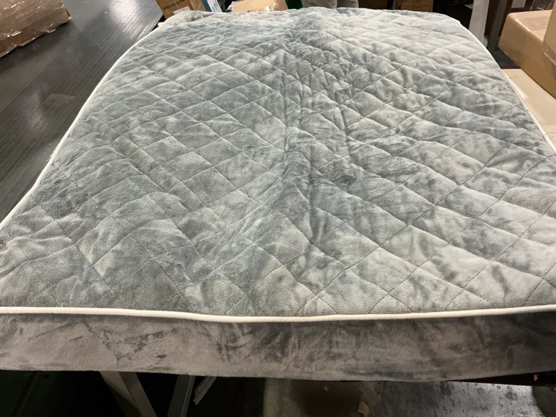 Condition photo showing Good Condition for Orthopedic Dog Bed XL, Washable Dog Crate Bed Large Sized with Removable Cover, Egg Memory Foam Big Pet Beds (Light Grey) 