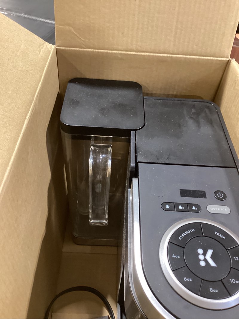 Condition photo showing As Is for Keurig K-Supreme Single Serve K-Cup Pod Coffee Maker, MultiStream Technology, 4 Brew Sizes, 66oz Dual-Position Removable Reservoir, White White Coffee Maker