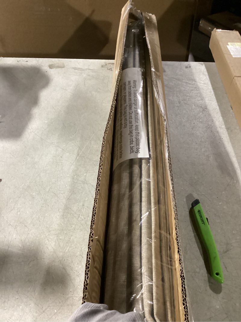 Condition photo showing Good Condition for LazBlinds No Tools No Drill Cordless Roman Shades for Windows, Blackout Thermal Insulated UV Blocking Window Blinds, Lightweight Fabric Blinds for Indoor Windows, 33" W x 60" H, Blackout - Beige Beige 33" W x 60" H