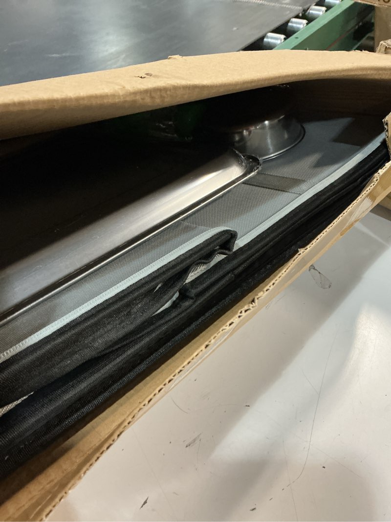 Condition photo showing Good Condition for suertree bird carrier travel cage, cockatoo carrier, parrot travel backpack with unbreakable stainless steel mesh, perch, water bottle and food bowl, x-large grey x-large (cockatoo) grey