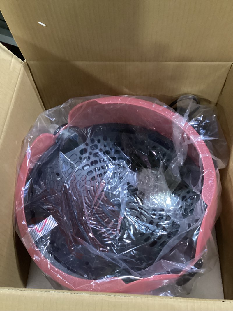 Condition photo showing New/Like New for Hooded Hair Dryer, Professional Standing Hair Dryer with Time Setting, Touch Controls and 3 Temperature Settings, Sit Under Hair Dryers for Salon and Home Use Pink