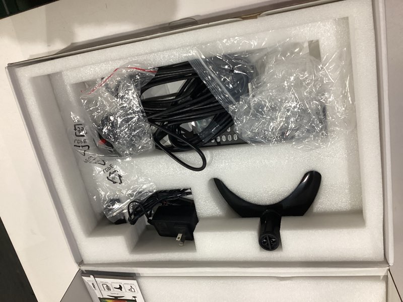 Condition photo showing Good Condition for prechen 15.6 inch 1080p portable tv f hd flat screen small tv with atsc tuner antenna,remote/hdmi/usb/av/vga input, suitable for kitchen bedroom rv camper