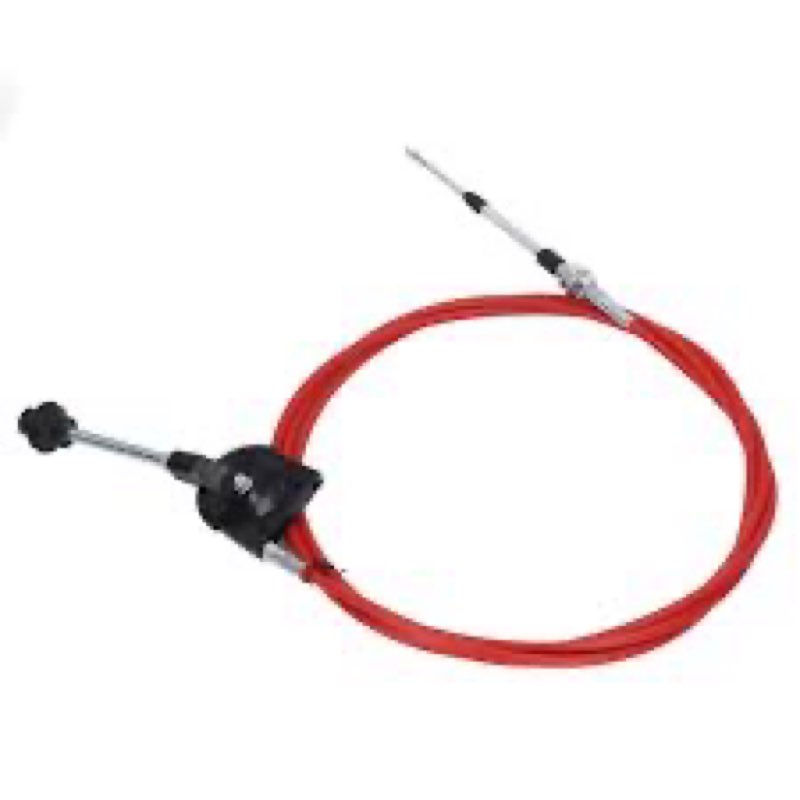 Manual Throttle Cable 4.5m PU Tube Stainless Steel Connector Controller Throttle Assembly Cable Thro