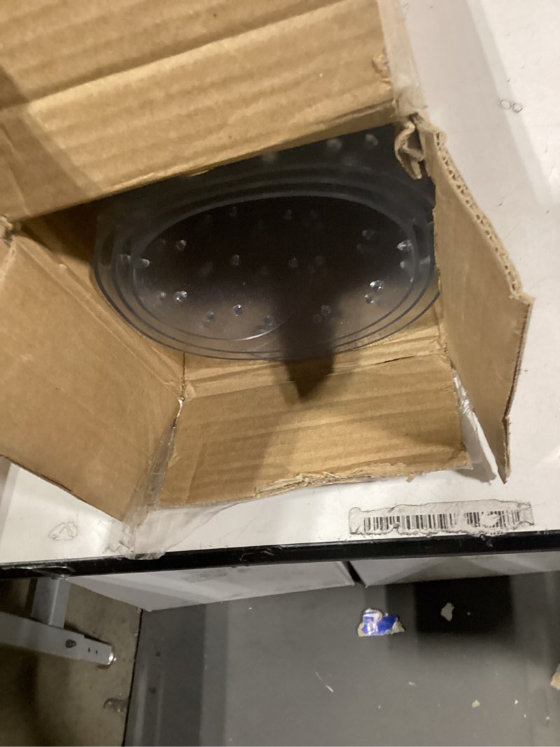 Condition photo showing As Is for Office Chair Mat for Carpet - 36x48 Inch Plastic Computer Desk Floor Protectors for Chairs Clear Under Desk Rug Pad for Rolling Gaming Chair 36"x48"