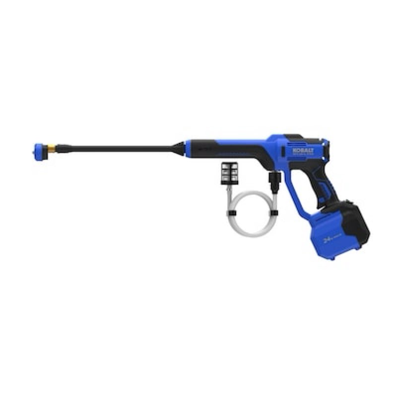 kobalt 700-psi 0.8-gpm cold water battery outdoor power cleaner with 1 spray tips