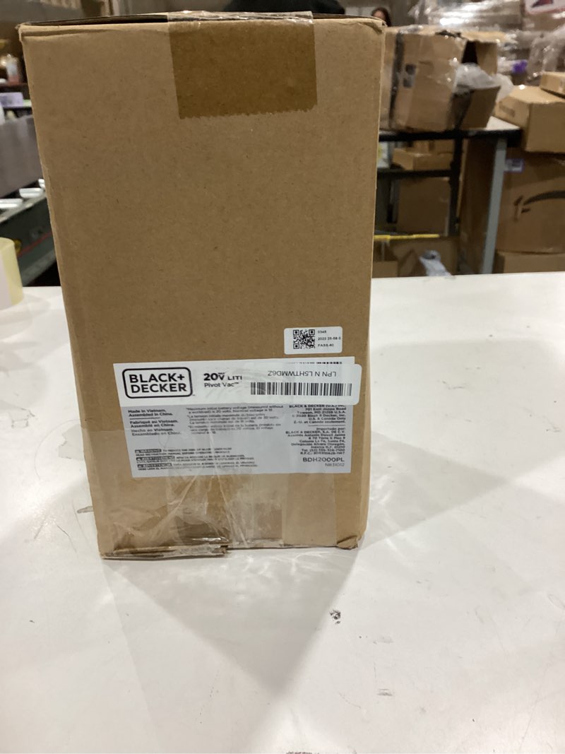 Condition photo showing Good Condition for Black Decker+ Cordless Hand Vac