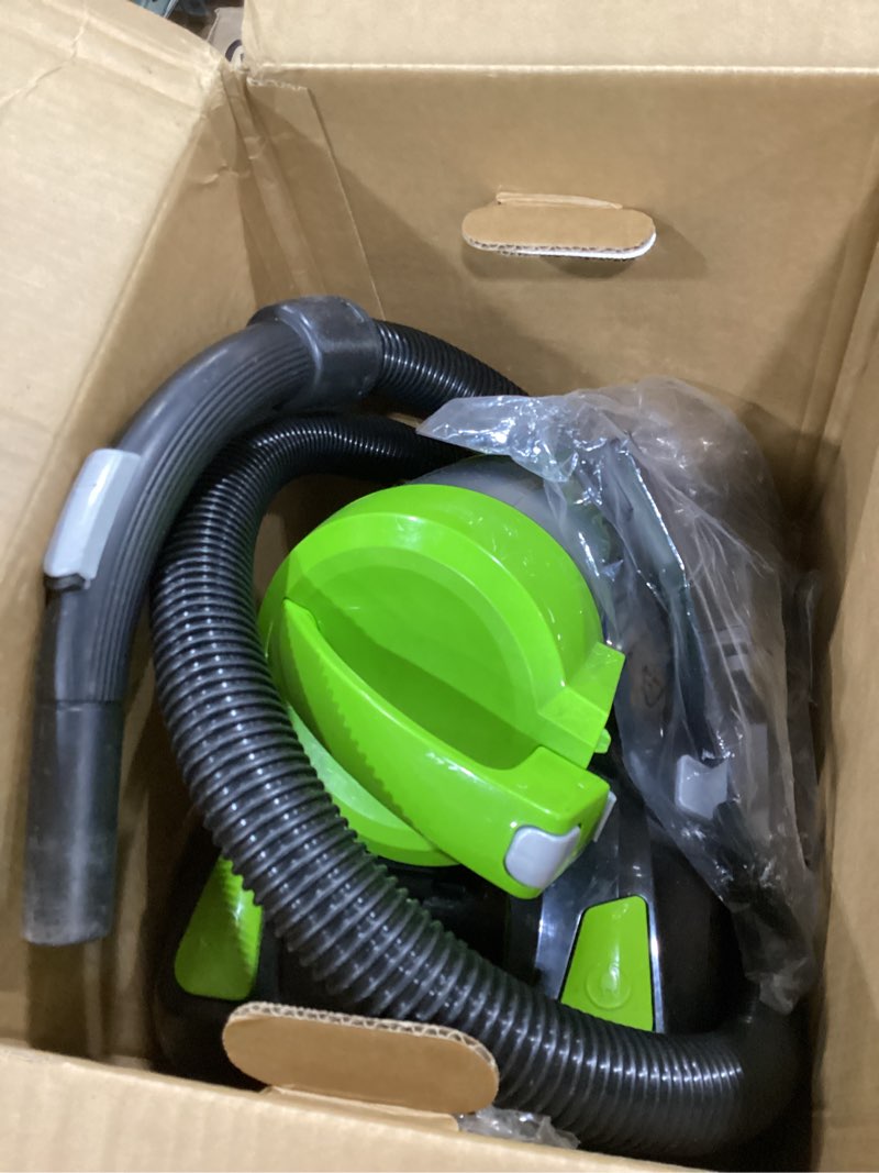 Condition photo showing Good Condition for bissell 2156a zing canister bagless vacuum zing canister lime