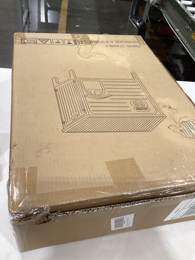 Condition photo showing Good Condition for Weatherproof Insulated Outdoor Cat House for Feral Cat, Plastic Elevated Cat Shelter with Escape Door, Easy Assemble, Expansive Interior? Grey 22.0" L x 21.0" W x 16.0" H Grey 22.0"L x 21.0"W x 16.0"H