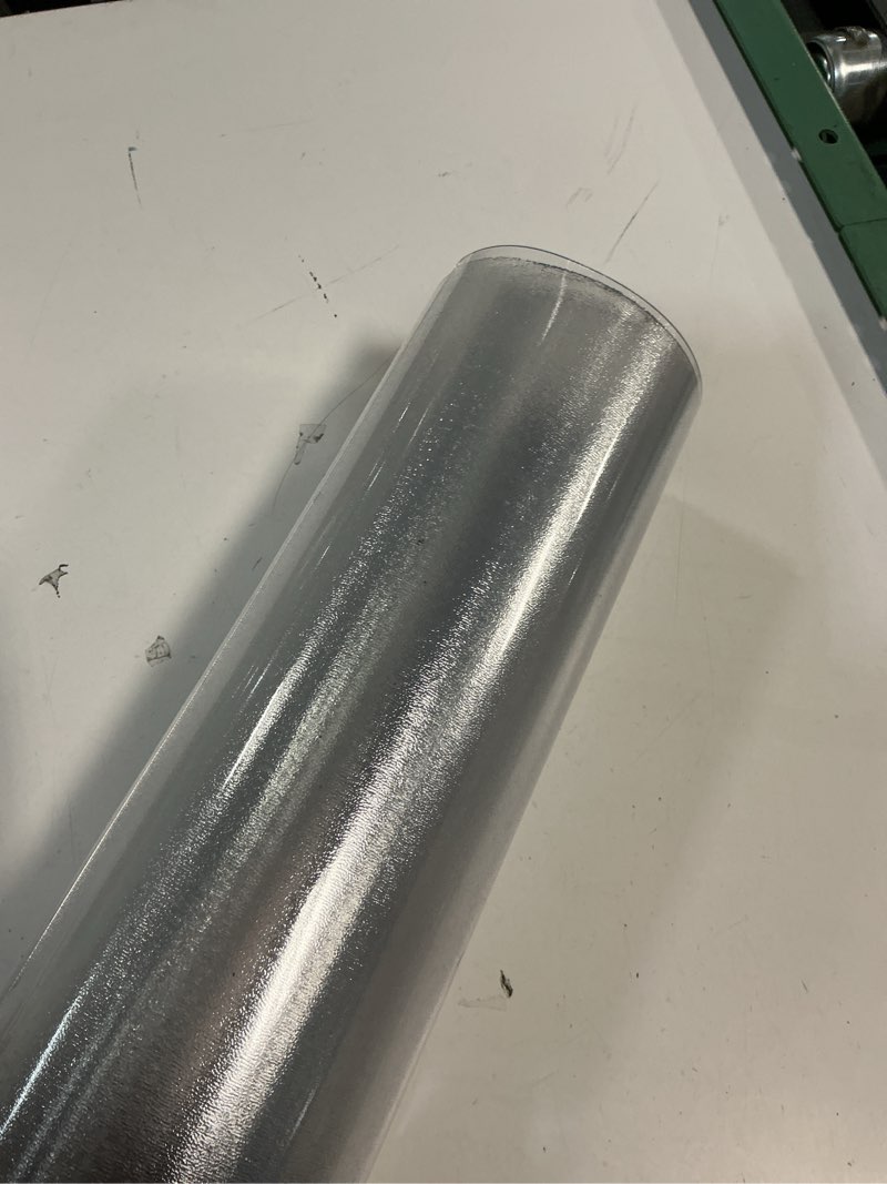 Condition photo showing Good Condition for 42 x 84 inch clear table cover protector, 2mm thick clear table protector for dining room table, plastic table cover, waterproof table pad for kitchen, office clear 2mm 42" x 84"
