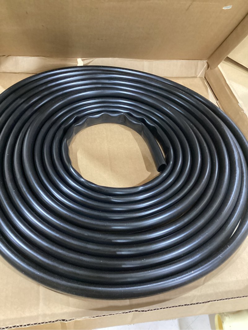Condition photo showing Good Condition for qagea rv secondary slide-in/slide-out seal 018-338-blk black rubber rv slot weather stripping for slides 13/16" x 11/16" x 30'