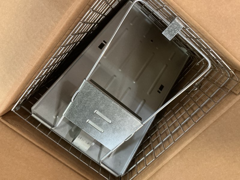 Condition photo showing Good Condition for havahart 1079sr large 1-door humane catch and release live animal trap cage - live raccoon trap, for bobcats, beavers, dogs, & more