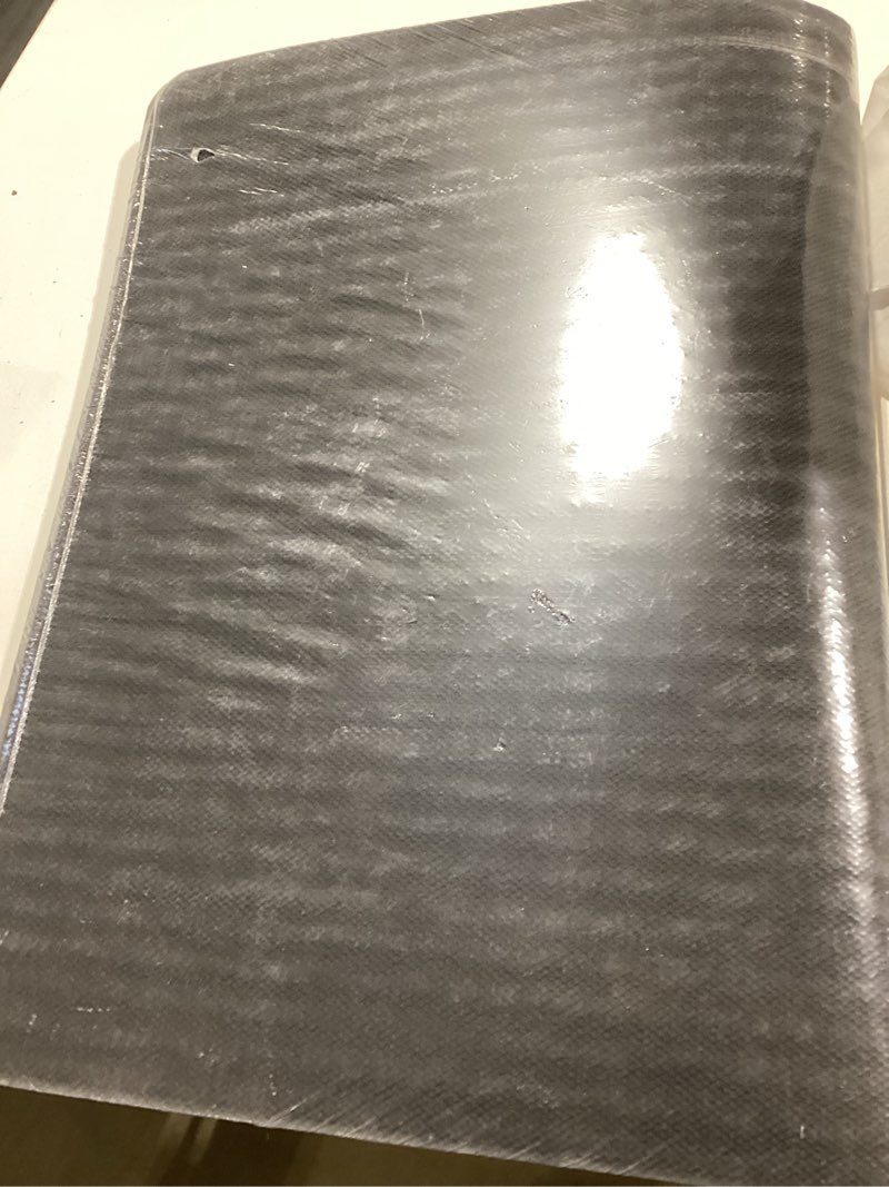 Condition photo showing New/Like New for project source 24-in x 36-in gray rubber non-slip grip indoor or outdoor door mat