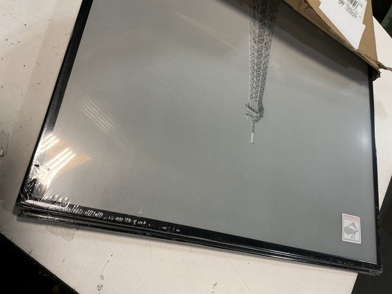 Condition photo showing Good Condition for upsimples 20x30 Picture Frame Black 3 Pack, Scratch-Proof Poster Frames 20 x 30 for Photo Gallery - Slide-In Strips, Horizontal or Vertical Wall Mounting Black 20x30