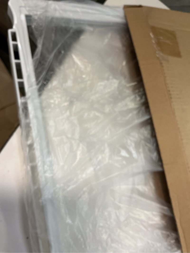 Condition photo showing Good Condition for upgraded 241969501 shelf frame without glass refrigerator frigidaire shelf replacement crisper pan cover lfss2612tf0, fghs2631pf4a, ffss2615ts0 shelves 17-3/8" x 18-3/8"