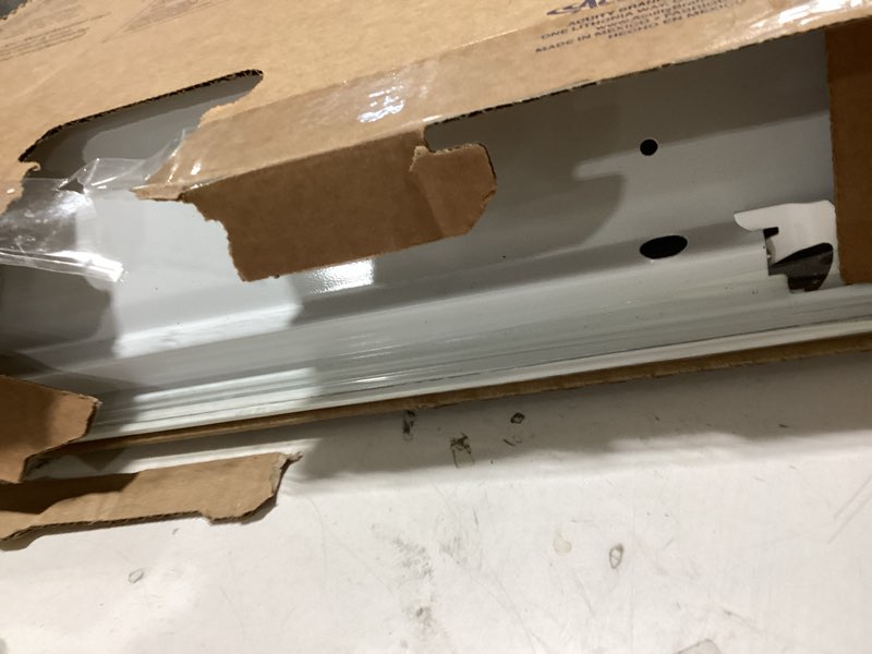 Condition photo showing Good Condition for lithonia lighting 2x2 lensed led troffer light, recessed led drop in ceiling light with prismatic lens for grid ceilings, 120 volt, 4000k cool white without battery a12 prismatic lens non-dimmable