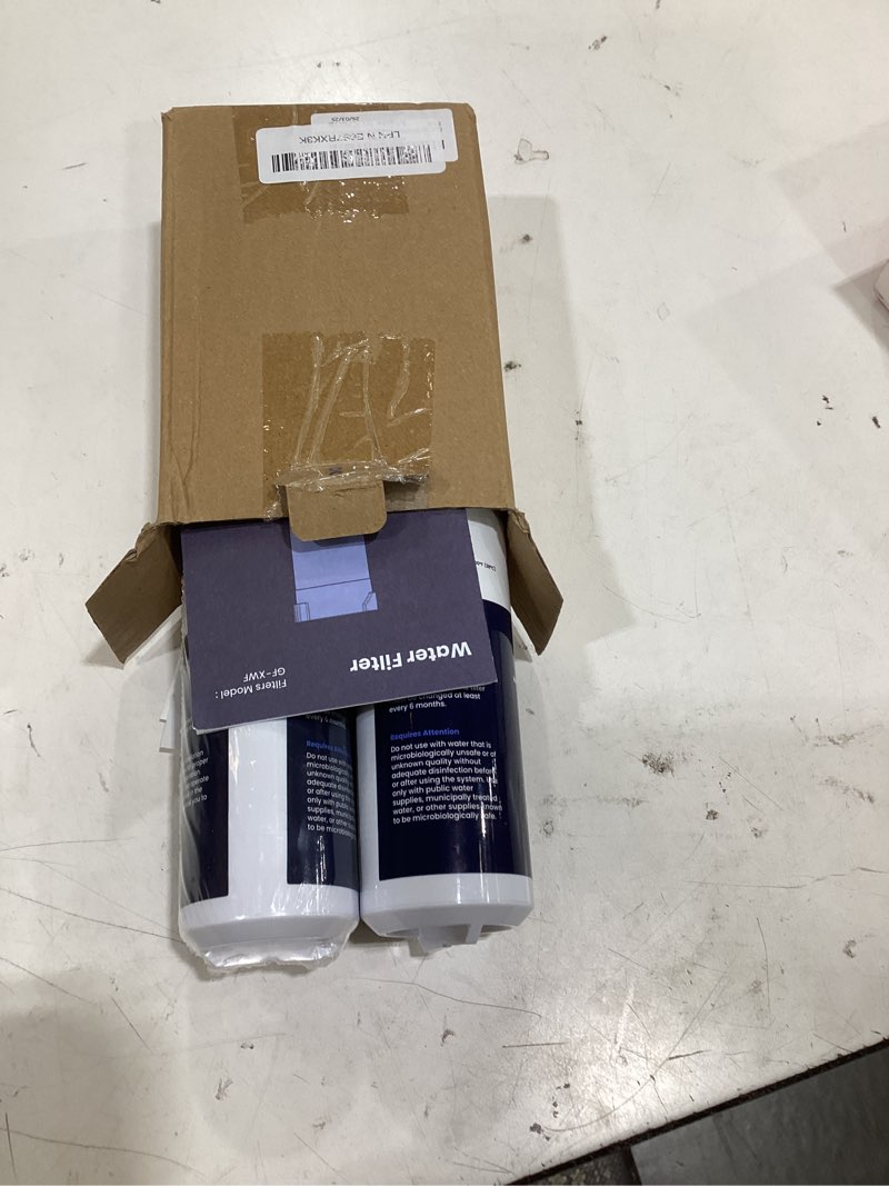 Condition photo showing Good Condition for glacier fresh xwf replacement for ge xwf refrigerator water filter pack of 2 (not for xwfe) standard 2 count (pack of 1)