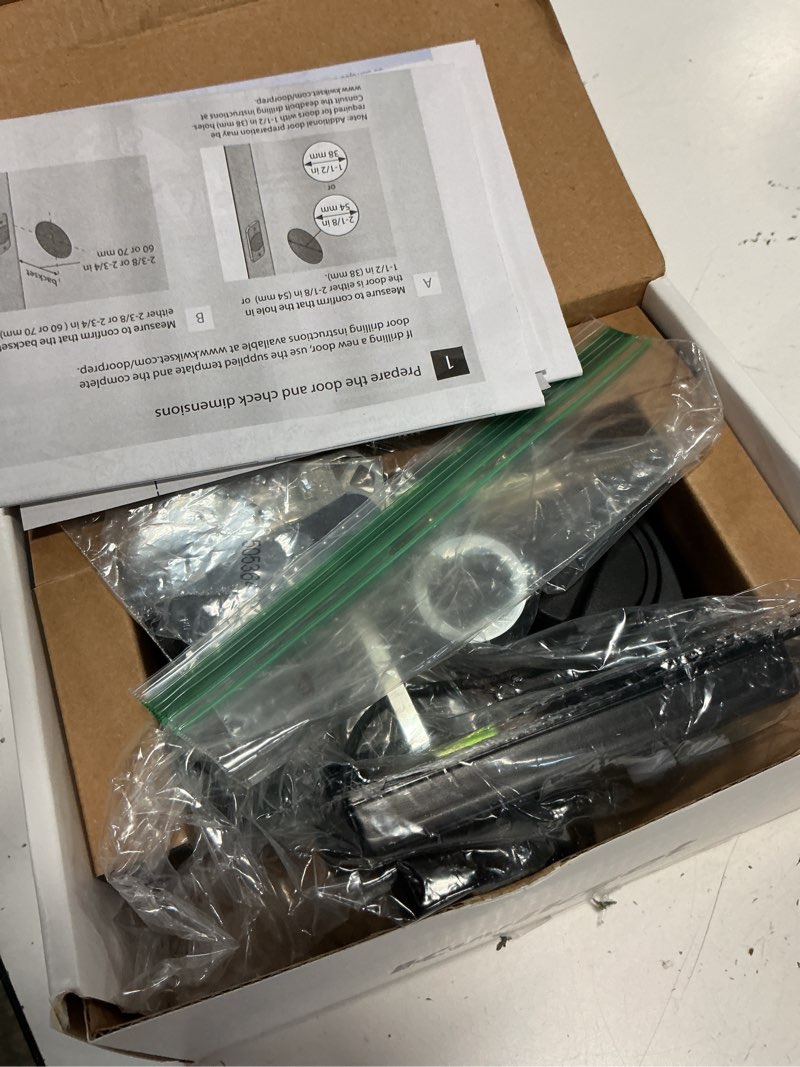 Condition photo showing Good Condition for kwikset powerbolt 240 5-button keypad venetian bronze traditional electronic deadbolt door lock, featuring convenient keyless entry, customizable user codes and auto-locking