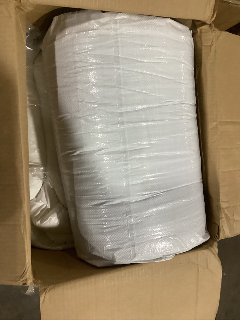 Condition photo showing Good Condition for Sleep Innovations Cooling Comfort Gel Memory Foam Dual Layer Mattress Topper, 4 Inch, King Size, Pillow Top Cover King Cooling Comfort Topper
