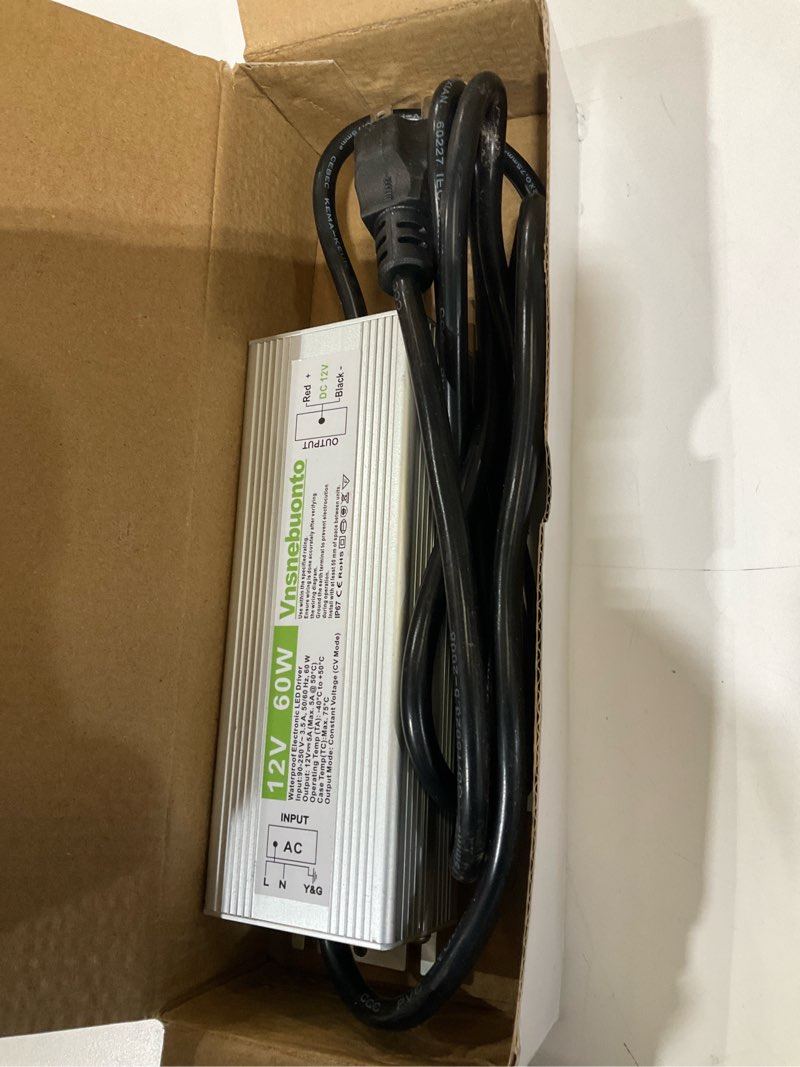 12v power supply 90-250v ac to 12v 5a dc ip67 waterproof led driver, 12 volt low voltage transformer