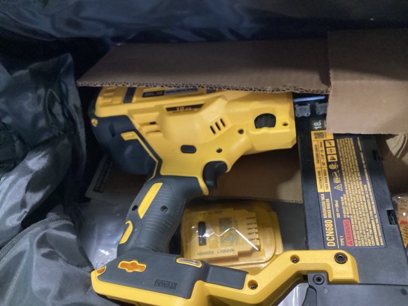Condition photo showing Good Condition for DEWALT 20V MAX* Cordless Brad Nailer Kit, 18GA (DCN680D1)