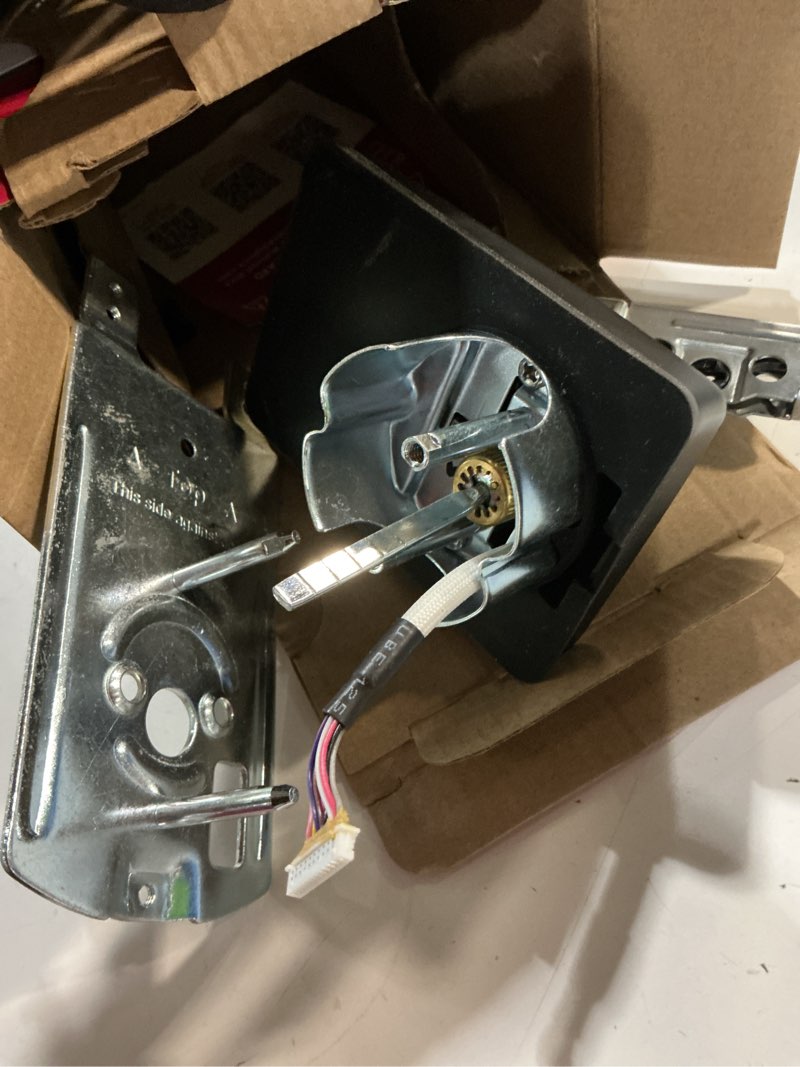 Condition photo showing As Is for hyper tough digital deadbolt, oil rubbed bronze, model 1752004