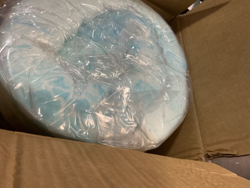 Condition photo showing New/Like New for 2 inch full memory foam mattress topper - cooling gel infused bed topper - soft ventilated mattress pad for pressure relief & pain-free sleep - certipur-us & oeko-tex full 2 inch
