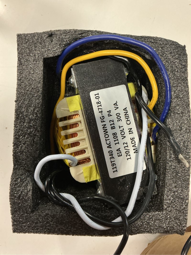 Condition photo showing Good Condition for 119t340 transformer for intermatic pool & spa safety model px300 12v 300w electrical transformer