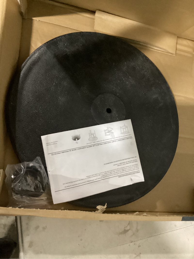 Condition photo showing Good Condition for style selections 22-lb black hdpe plastic patio umbrella base