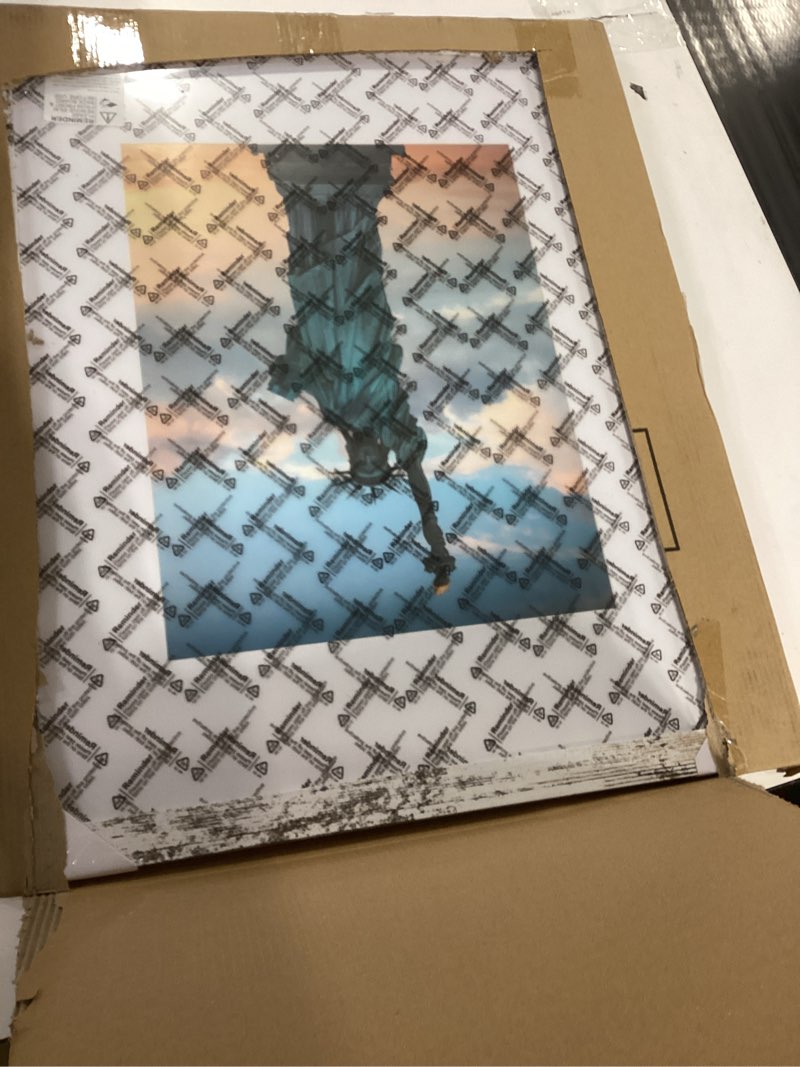 Condition photo showing Good Condition for SESEAT 16x20 Picture Frames Distressed White, Display Pictures 11x14 with Mat or 16x20 without Mat, Photo Frames Wall Gallery, 1 Pack Distressed White 16x20