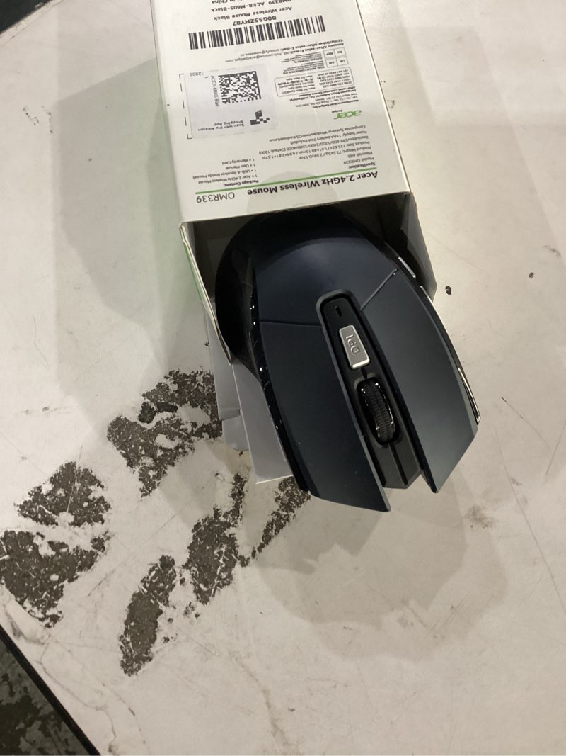 Condition photo showing Good Condition for acer wireless mouse for laptop, 2.4ghz computer mouse 5 adjustable dpi office cordless usb mice with usba receiver, 6 buttons, 4000 dpi, medium to large sized hands compatible with pc, laptop, desktop