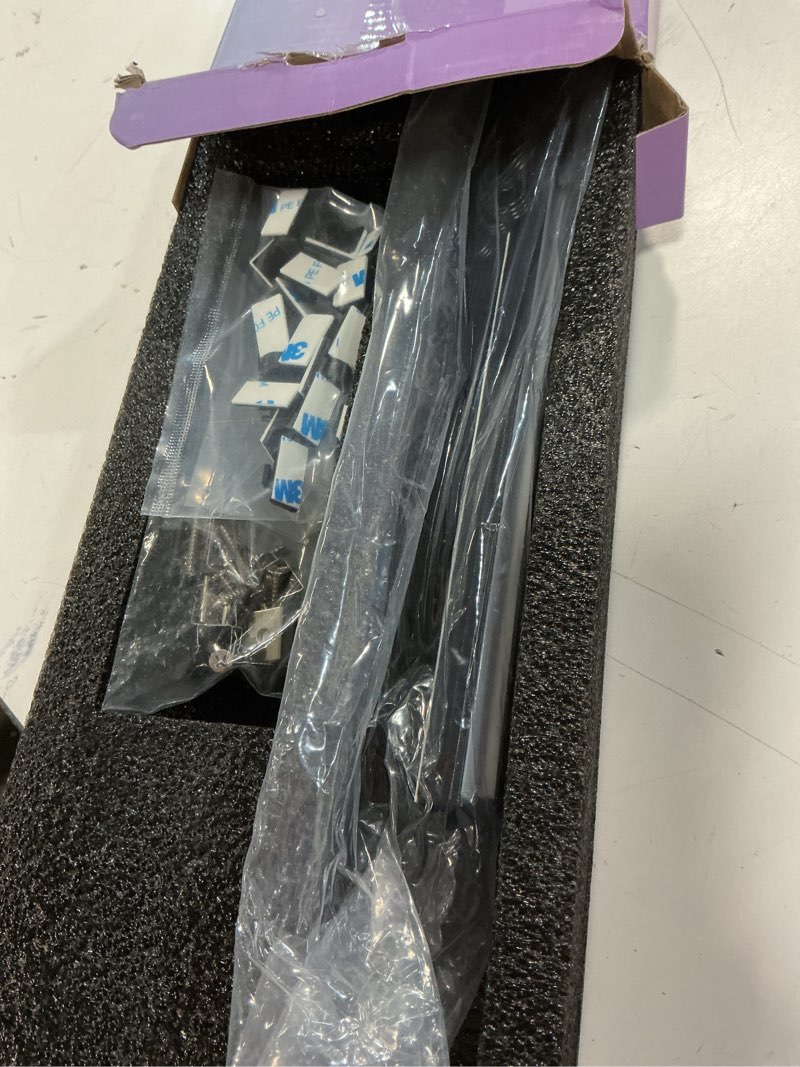Condition photo showing Good Condition for rgb+ic led recessed lighting kit wall panel lights, 6pcs smart color chasing wood slat led lights with alexa & wifi app control, diy rgb strip lighting for acoustic panels, game room (22?+35?+54?)