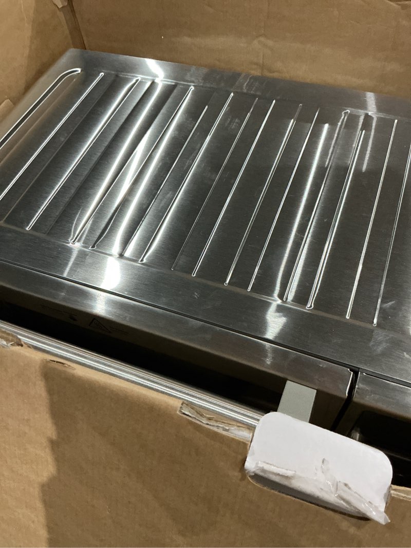 Condition photo showing As Is for breville smart oven air fryer pro stainless steel bov900bssusc: convection toaster oven, 1800w, automatic shut-off