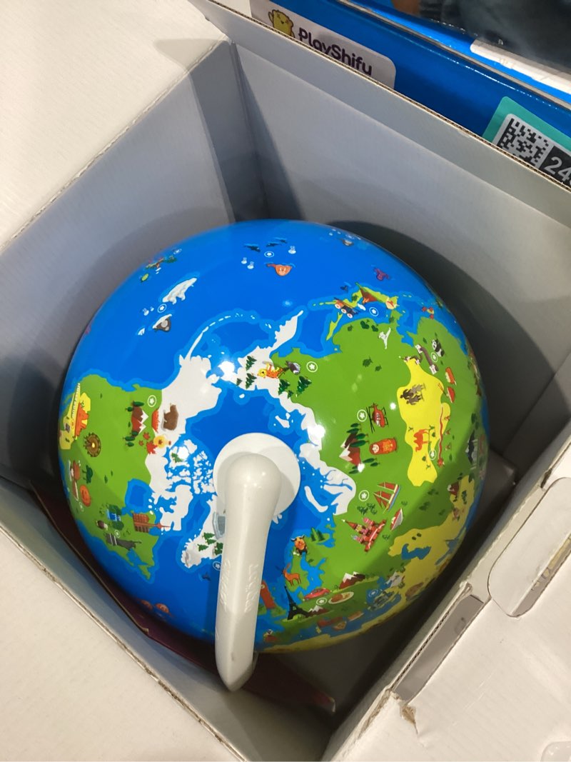Condition photo showing As Is for PlayShifu Globe for Children – Orboot Earth: Interactive Kids Globe with 1000+ Facts on Animals, Places & Monuments | Tech-Powered Learning Toy & STEM Gift for Kids Ages 4–10