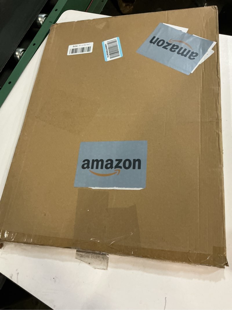 Condition photo showing New/Like New for upsimples 18x24 Picture Frame, Display Pictures 16x20 with Mat or 18 x 24 Without, Wall Hanging Poster Frames, Brown, 1 Pack Brown 18x24