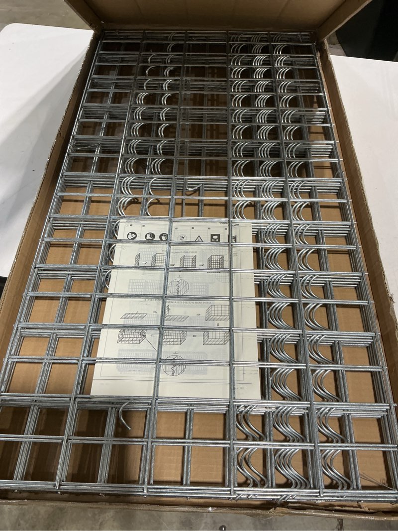 Condition photo showing Good Condition for vidaxl gabion basket galvanized steel 33.5"x11.8"x78.7