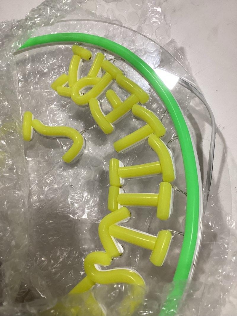 Condition photo showing Good Condition for Whiskey Neon Sign for Bar Wall Decor, Dimmable Buffalo Whiskey Business Light Up Bar Signs for Man Cave Garage Bar Shop Pub Bistro Party Hotel Game Room Decor Gifts 12.5 * 12Inch