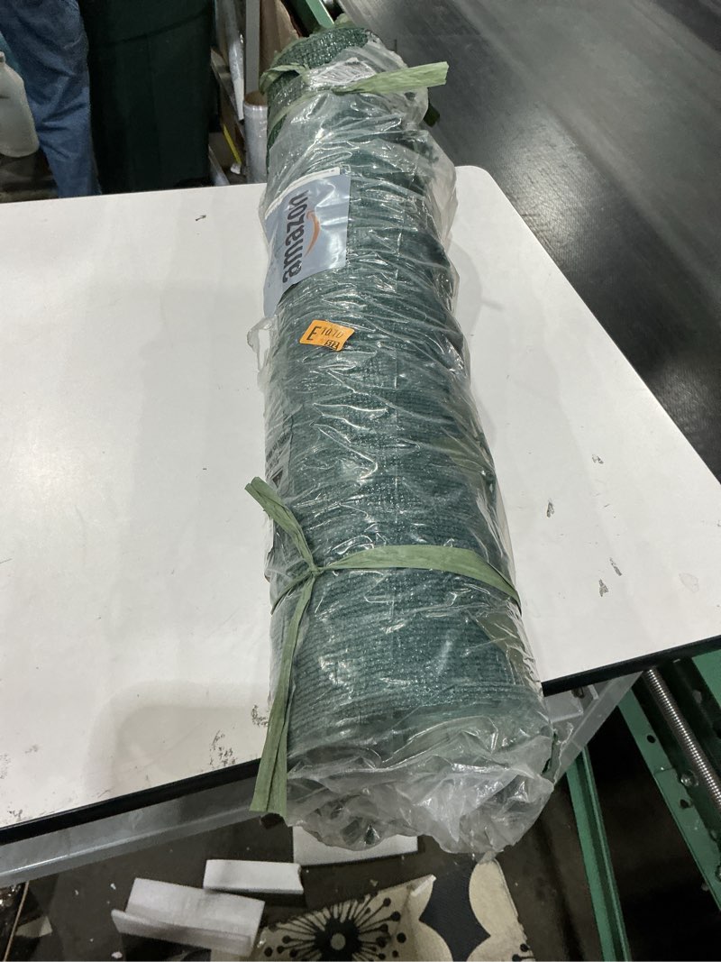 Condition photo showing As Is for Patio Paradise 39"x117"-1Pc Faux Ivy Fence Privacy Screen Artificial Greenery Wall Backdrop,Fake Grass Wall Panels for Outside Apartment Balcony,Vine Leaf Decor for Outdoor Patio Chain Link 39" x 117" Faux IVY Leaves with Net Backing 1