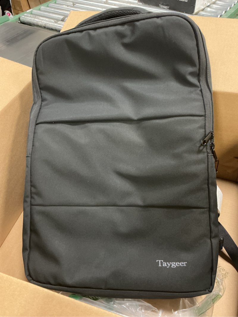 Condition photo showing Good Condition for Taygeer Travel Backpack for Men Women, Carry On Backpack with USB Charging Port & Shoe Pouch, TSA 17.3inch Laptop Mochila Flight Approved, Nurse Bag Casual Daypack for Weekender Business Hiking,Black X-Large Black