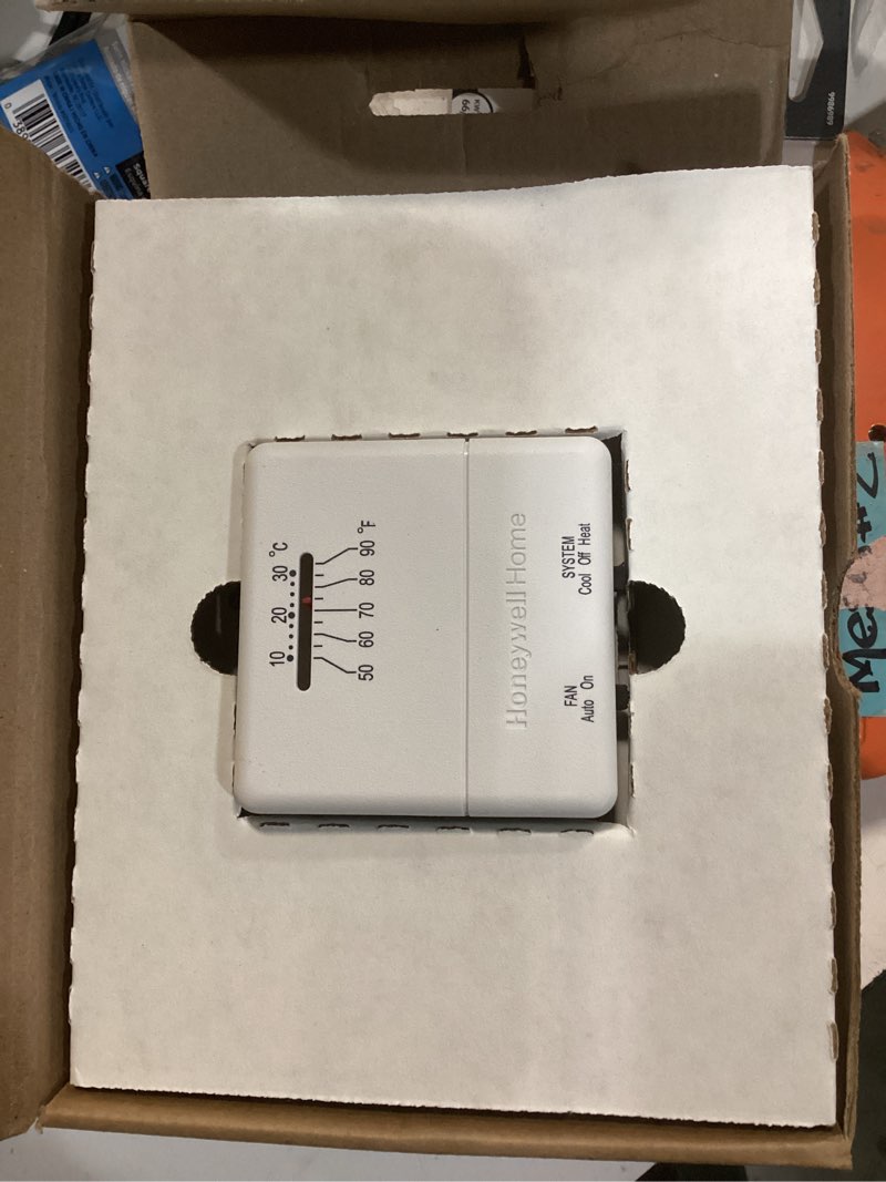 Condition photo showing As Is for Honeywell Home CT31A1003 Heat/Cool Non-Programmable Thermostat, Beige (Pack of 1)