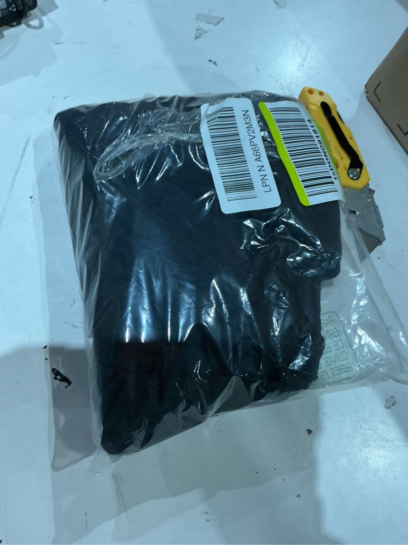 Condition photo showing As Is for ewedoos womens black jeggings with pockets 